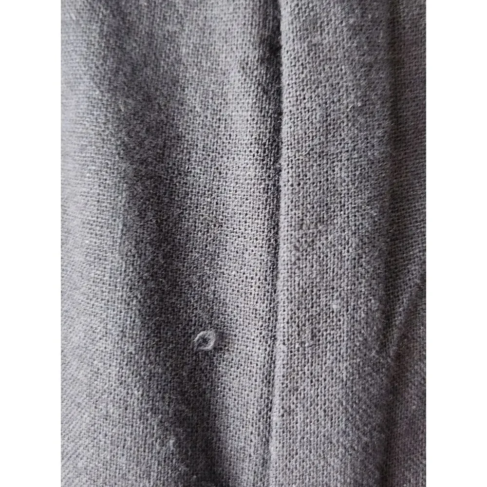 NWT J. Crew Linen-Cotton Blend Drawstring Pant Dark Indigo  L *Flaw